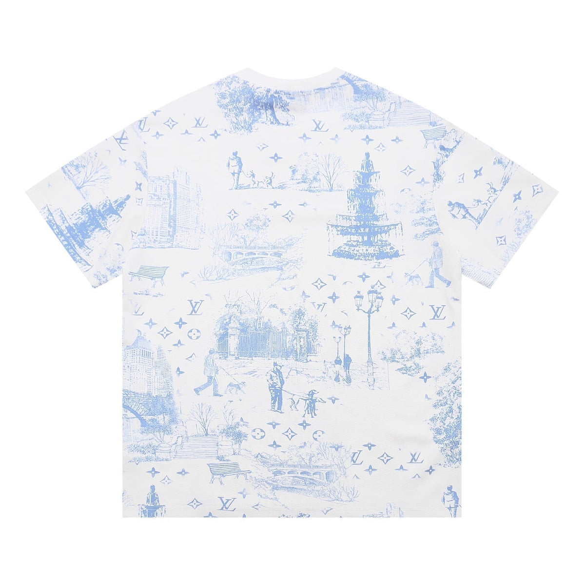 White fashion T-shirt 621