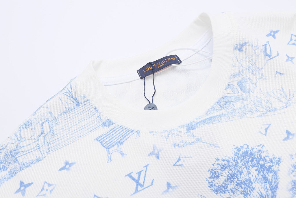 White fashion T-shirt 621