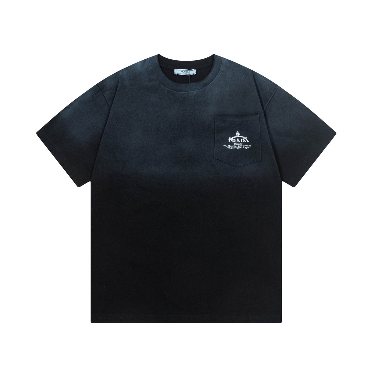 Gradient cotton T-shirt