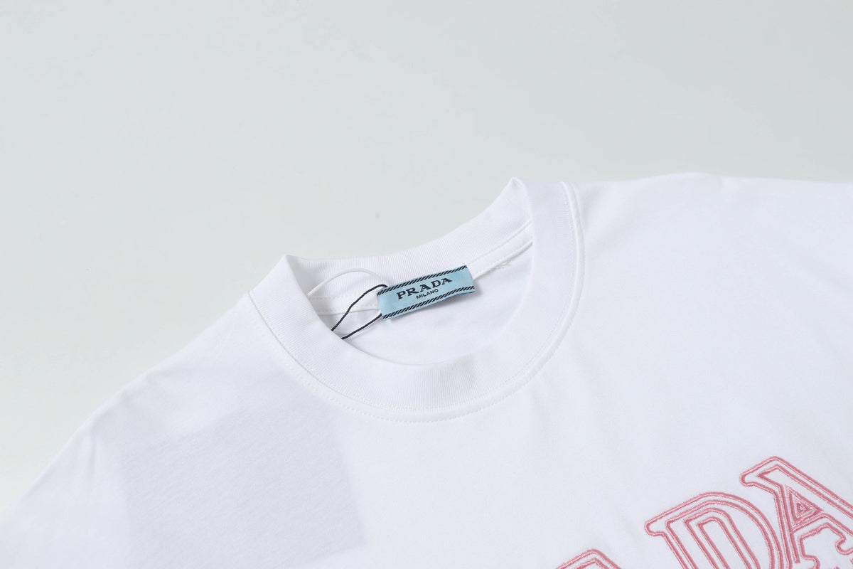 New cotton printed T-shirt