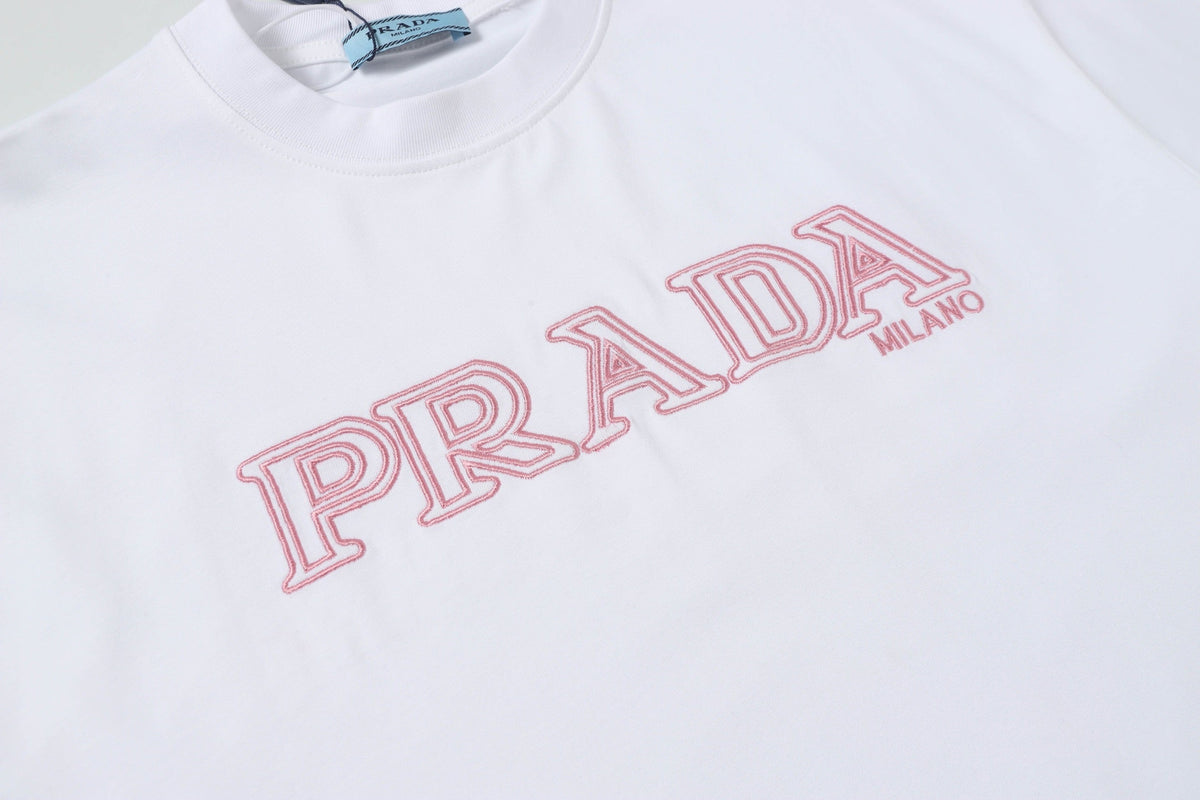 New cotton printed T-shirt