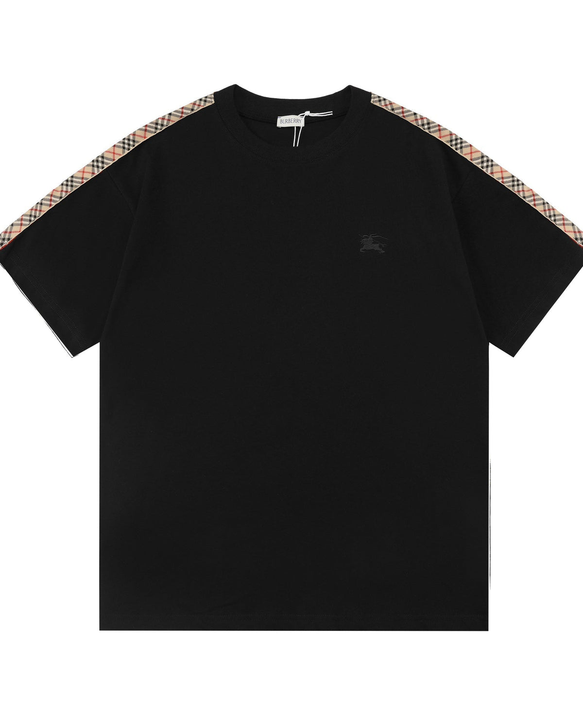 Embroidered classic sleeve T-shirt