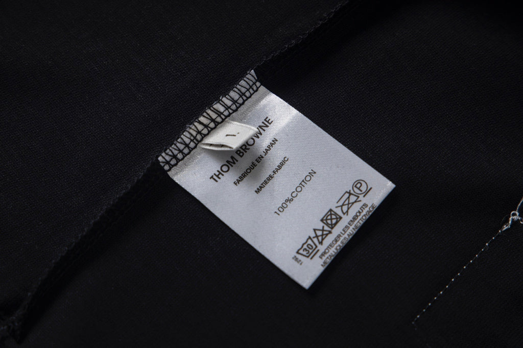 Embroidered pocket cotton T-shirt