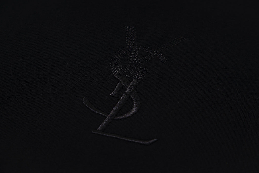 Embroidered cotton T-shirt
