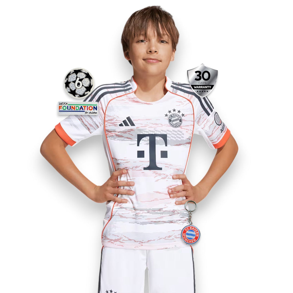 Kids Bayern Munich Jersey Away 2025/26