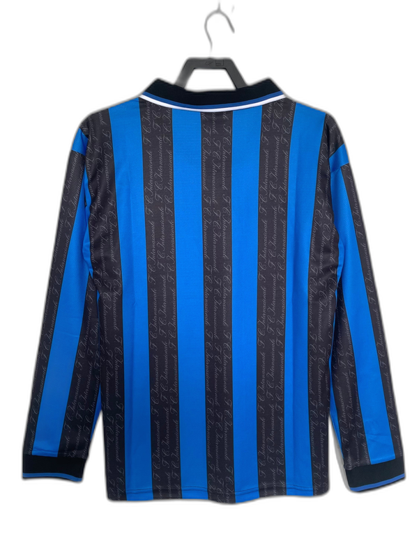 Inter Milan 97/98 I Home Jersey - Long Sleeve Retro Version