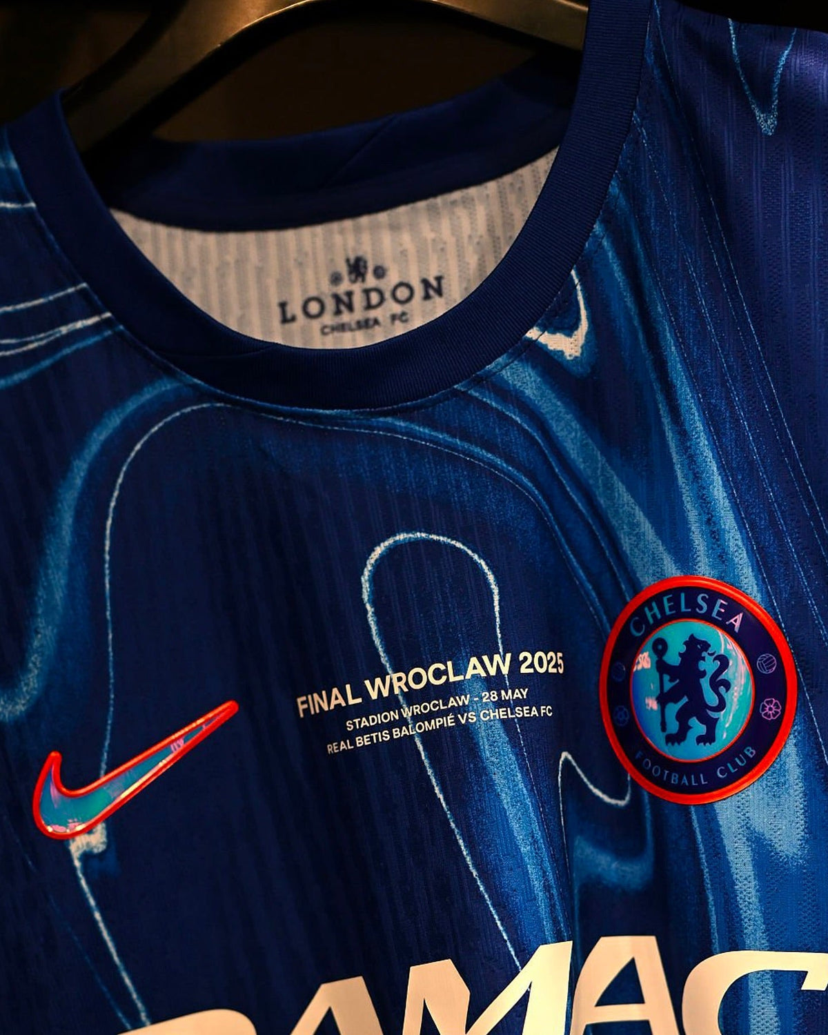 Chelsea Jersey Home 2024/25 - Player Version - Final UECL
