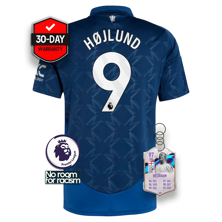 #9 Hﾃｸjlund Jersey Manchester United Away 2024/2025